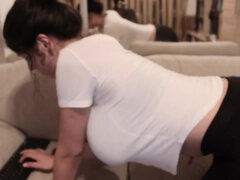 18, Stora tuttar, Hardcore, Enorm, Solo, Tuttar, Vibrator, Webb kamera