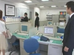 Nice busty asian tart in public