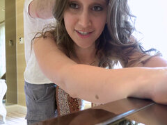 Gros cul, Grosse bite, Naturelle, Chatte, Rugueux, Rasée, Nénés, Toilettes