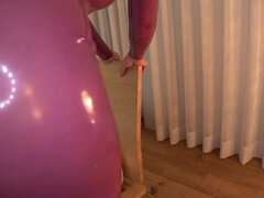 Asiatisch, Grosse titten, Blasen, Braunhaarige, Spermaladung, Hardcore, Japanische massage, Latex