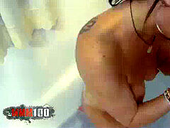 Ansiktssperm, Runke, Husfrue, Moden, Milf, Dasking, Leker, Hore