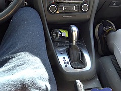 Grosser schwanz, Schwarz, Blasen, Auto, Würgen, Oma, Milf, Ehefrau