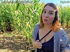 Amatoriale, Bella grossa formosa, Pompino, Sborrata, All'aperto, Pubblico