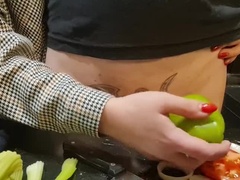 Hardcore Kitchen CBT: Extreme Urethral Torment & Ballbusting with Massive Cock