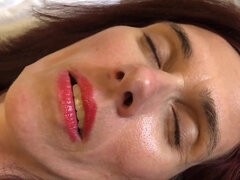 아마추어, 흑갈색 머리, 나이든, 자연의 가슴, 셀카, 빼빼한, 젖가슴