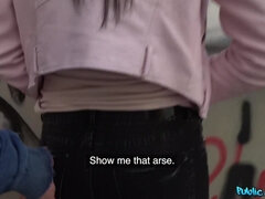 Amatør, Store bryster, Pik sutte, Brunette, Tjekke, Pik, Offentlig, Bryster