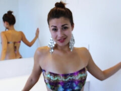 Amatorka, Łazienka, Duży kutas, Obciąganie, Brunetka, Hd, Punkt widzenia, Nastolatki