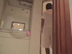 Japanese petite taking part in porn scene