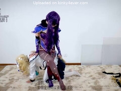 Asian Cosplay Bondage Vibrator 03