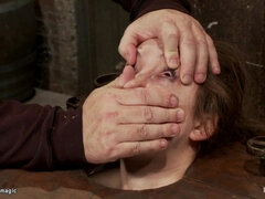 Corded in open framed cell jaws pulverized (Remy LaCroix)