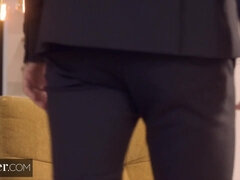 Fafanje, Rjavolaska, Erotično, Moški z dvema ženskama, Latinka, Spodnje perilo, Muco, Grobo