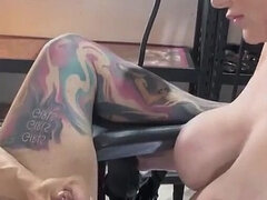 Strap on Stories - Women Breeding Men - Gyno Chair Pussy Pump Then Pegging Copy 7 POV