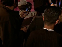 Perverted fantasy of a tied prostitute