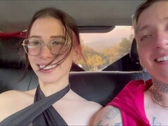 Pik sutte, Bil, Beskidt snak, Udendørs, Offentlig