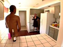 Grande cazzo, Tette grandi, Nero, Pompino, Schizzo di sborra, Di colore, Matura, Tette