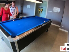 Superb shag sesh with a big-chested unexperienced Thai teenage Polly in the kitchen