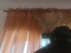 Amatoriale, Culo, Brunetta, Lingerie, Fumando   smoking, Calze