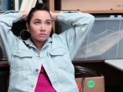 Splendid hottie blowing obese cock