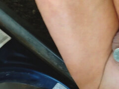 Amatoriale, Piedi, Divertente, All'aperto, Pubblico, Solo