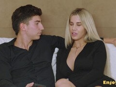 Railing, cum on face, suck off