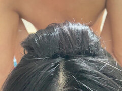 18, Amatorka, Azjatka, Duże cycki, Obciąganie, Wytrysk, Nastolatki