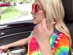 Amatorka, Amerykański, Analny, Samochód, Para, Palcówka, Punkt widzenia, Tatuaż