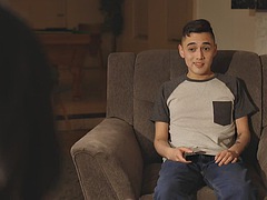 Sex of a mature woman with a young boy