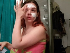 Amatéri, Kúpeľňa, Hd, Maska, Masturbácia, Orgazmus, Ryšavé, Teenka