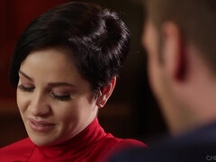 Boquete, Morena, Faculdade, Pau, Facial, Piercing, Duro, Uniforme