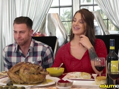 Amatør, Amerikaner, Blond, Bakfra, Spøker, Kjæreste, Runke, Tattovering