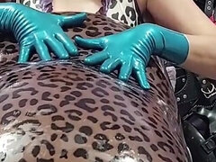 Amatør, Hansker, Latex, Milf, Alene