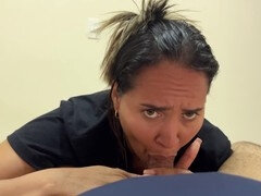 Amatéři, Zadek k puse, Kuřba, Sperma v puse, Homemade, Latinské, Milf žcbp, Krátké vlasy