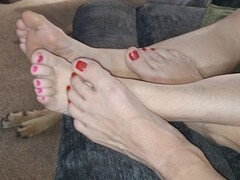 Americkej, V zákulisia, Nohy, Masáž, Dospelé, Softcore, Spandex