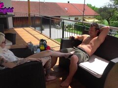 Sucer une bite, En gros plan de très près, Mixte, Allemand, Petite amie, Chatte, Adolescente, Serré