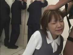 Kuřba, Na obličej, Fetiš, Japonské, Kancelář, Na veřejnosti