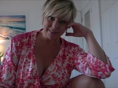 Buxom Mom Brianna Beach - Introduction To Manhood Video - POV homemade hardcore with cumshot