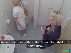 Perse, Vessa, Suihinotto, Takaapäin, Lesbo, Sairaanhoitaja, Pillu, Univormu