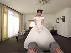 Behind the Gown, I Kept Thrusting... She Kept Smiling - 1