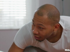 Katie Kush takes ebony cock of Ricky Johnson