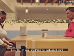 DobermanStudio Cora episode 4 intense sex delicious hot perfect pussy wet huge swallowing cum by a big black cock