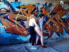 Teenie teen xxxx hard, femdom strapon threesome, public