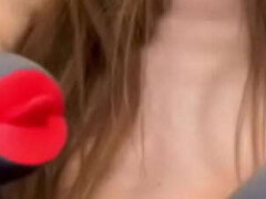 Dildo, Masturbace, Různé pohledy, Pička, Vyhublá, Sólo, Kozičky, Vlhká