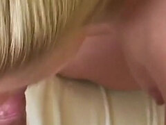 Tetas grandes, Rubia, Mamada, Corridas, Pov, Tetas