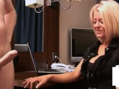 Bondage disciplin sadomasochisme, Blondine, Kvinde dominans, Håndjob, Hd, Mor jeg gerne vil kneppe, Herskerinde