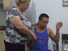 Szőke, Ondó fröcskölés, Arcra élvezés, Érett koros