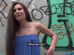 Amateur, Culo, Mamada, Polla, Europeo, Al aire libre, Público, Flaco