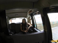 Second Taxi Fucking For Petite Brit 1 - John Petty