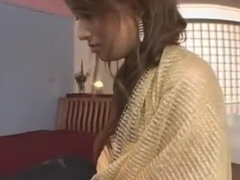 Good-looking bushy Japanese Nao Yoshizaki got orgasm by fingering