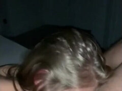 PETITE BLONDIE CHEERLEADER RIDES HER NERD CLASSMATES COCK FOR HOMEWORK - Amateur Porn