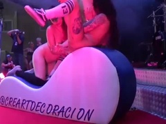 Real Lesbian Threesome Public Sex with Diana Rius, Zenda Sexy & Yemaya Gonzalez by Victor Bloom